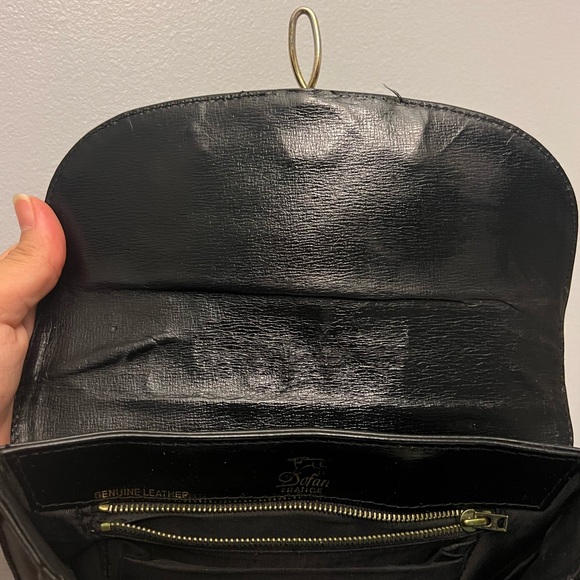 🖤 Rare 1950's Dofan Calfskin French Purse Genuine Leather Vintage 🖤 - Picture 12 of 16